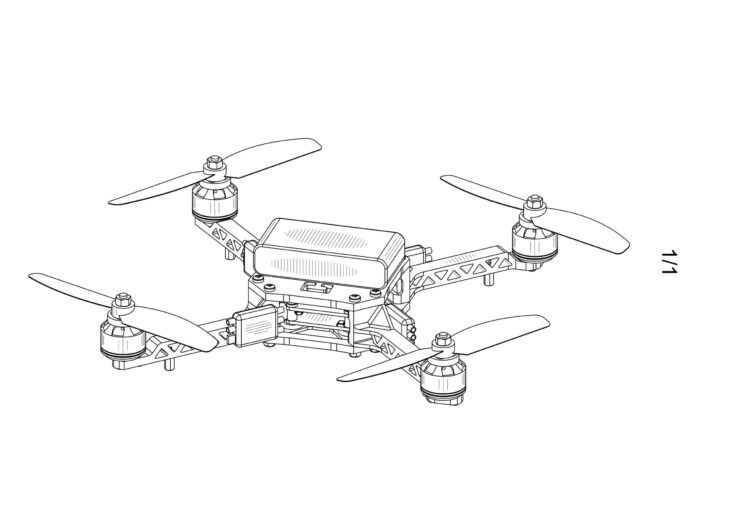patent illustrator design drone