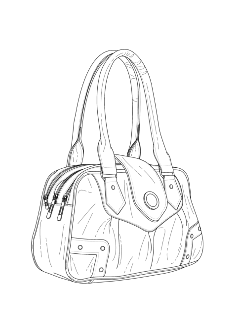 patentdrawingsservices design hand bags